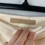 joe's jeans Joe's The Frankie Mid Rise Corduroy Slit Bootcut Jeans in‎ Double Cream Size 33 Photo 6