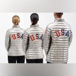 Nike Team USA Olympic Aeroloft Summit 800 Down Puffer Jacket 2014 Sochi RARE Photo 5