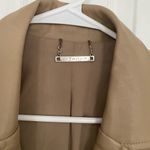 T Tahari T. Tahari Faux Leather Trench Coat | Tan Photo 1