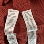 Joie  Cable Knit Sweater‎ Cardigan Tank Set Womens XS Rust Red Cropped 2pc Casual Photo 8