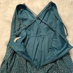Altar'd State Altar’d State embroidered floral minidress size large Blue Spaghetti Straps Boho Photo 10