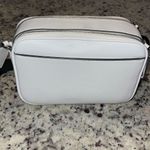 Karl Lagerfeld Maybelle Crossbody Bag Double Zip White With Pins Pouch NWT $228 Photo 4