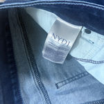 NYDJ  Dark Blue Jeans Barbara Bootcut 14 SHORT High rise Denim Photo 3