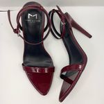 Marc Fisher  Caterina formal patent leather dark red stiletto heels women Size 8M Photo 5