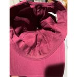PINK - Victoria's Secret VICTORIA'S SECRET PINK BURGUNDY GOLD LOGO BASEBALL HAT CAP SPORTS ADJUSTABLE Photo 2