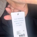 Cacique Swim One Piece Bathing Suit w/ Attached Eyelet Skirt Black Size 20 NWT Photo 5