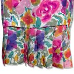 Maggy London ⭐️VINTAGE 100% Silk
Vibrant Floral Puff Sleeve Cocktail Dress Photo 1