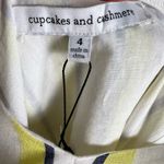 Cupcakes and Cashmere  Marguerite Striped V-Neck Tie Shoulder Mini Dress Photo 9