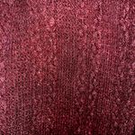 Pacific&Co NY &  maroon fringed winter scarf Photo 4