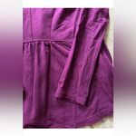 Athleta  Women’s Twist‎ Wrap Pullover Hooded Athletic Top Purple Size Small Photo 4