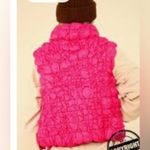 NEW IN Magenta pink Bubble Quilted Puffer Vest NEW Size L Photo 1