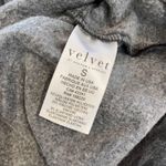 Velvet by Graham & Spencer Camo Print Long Sleeve Fleece Dress Women's Small Gray Photo 7