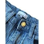 We Wore What  Mott Straight Mom Light Blue Denim Jeans Size 25 Photo 4