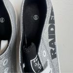FOCO Las Vegas Raiders Glitter Low Top Women's Shoe Size 9 #B1631 Silver Photo 9