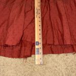 Pilcro  Anthropologie long sleeve mock neck swing mini dress orange boho size unk Photo 10