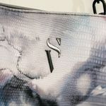 Vera Wang Simply Vera  Grey Blue Tie Dye Marbled Tote Bag 12” x 15” Photo 2