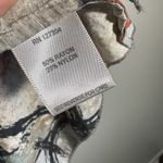 John Mark  Size L Art To Wear Multicolor Abstract Button Down Tunic Blouse Pocket Photo 4