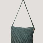 The Sak Black Crochet Shoulder Bag Zipper Closure Inner Pocket Photo 7