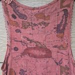 BKE Buckle Ginmicks Boho Crochet Lace Fringe Summer Tank top Xs Photo 9