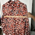 Jones New York  Leopard Print V-Neck Long Sleeve Top Womens Size‎ Small Photo 14