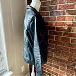 wilson's leather  Maxima Black Blazer Style Vintage Jacket Button Up Bikercore Photo 5