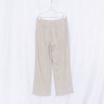 Garnet Hill  100% Linen Straight Leg Pants Size 8 Photo 5