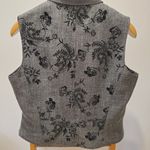 Norton Mcnaughton  V Neck Button Up Gray Vest 14 Photo 12