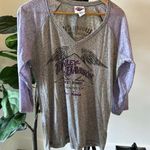 Harley Davidson  Genuine Freedom 3/4 Sleeve Shirt - Size Large Photo 0
