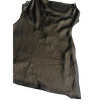 Hollister  Slip Dress Size M Black Satin Midi Sleeveless Adjustable Straps NEW Photo 3