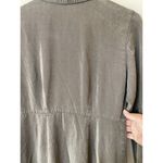 Sigrid Olsen LONG SLEEVED BUTTON DOWN SHIRT DRESS Green SIZE 8 Photo 6