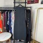 Abercrombie & Fitch New Mara Vest Midi Dress Black Button Front Sleeveless XS Photo 5