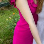 DO+BE Hot Pink Ruffle  Dress Photo 5