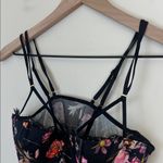 Victoria's Secret Victoria Secret Satin Corset Bustier Size 32C Floral Photo 3