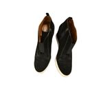 Linea paolo SZ 11 black Suede wedge sneaker heel women’s casual streetwear shoes Photo 1