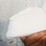 Croft and Barrow Women's Cable Knit Cotton Sweater Cream Size M Size M Photo 5