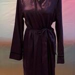 Apt. 9  EUC purple tie around robe with lace detail Photo 0