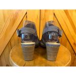 Sonoma Vitalize Ortholite Vivian Heeled Bootie Sandals- Sz 9 Dusty Blue Photo 3