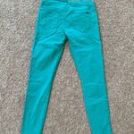 Teal Skinny Jeans Blue Size 26 Photo 1