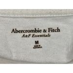 Abercrombie & Fitch AF Essentials White Short Sleeve Crewneck T-Shirt Womens M Photo 2