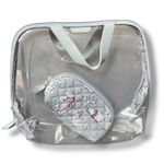 Vera Bradley Cosmetic Organizer Set Beary Merry Polar Bears Makeup Travel Bag x2 Photo 3