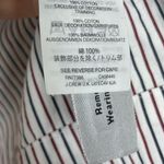 J.Crew Embroidered Tie Front Tunic Pin Stripe Sz S Photo 8