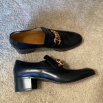 Gucci  woman horsebit Chain Loafer Nero Photo 2