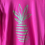 Lilly Pulitzer Women’s Sandy Popover Tiki Pink Stripe Pineapple Pullover Size XS Photo 9