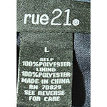 Rue 21  Women's Blue Pleated Adjustable Spaghetti Strap Long Summer Dress‎ Size L Photo 2