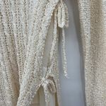 Modcloth  A'reve cream long sleeve pullover lace crochet side tie size small /med Photo 5