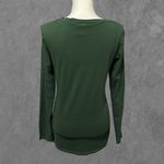 JUNK FOOD CLOTHING | Portland Timbers V-Neck Long Sleeve Tee Green & Yellow M Photo 2