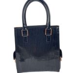 Ted Baker Rhana Quilted Enamel Patent Leather Tote Bag Black Photo 2