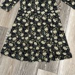 The Comfy Beautiful Floral Print Dress Sz M 3/4 Sleeves Super Photo 2