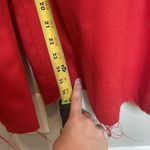 SEA New York Red 100% Wool Jumpsuit Wide Leg Size 0 Photo 8