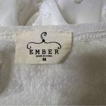 Ember White Sheer Cardigan Size M Photo 14